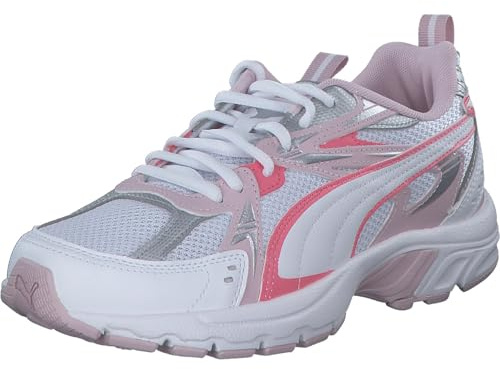 PUMA Erwachsene Milenio Tech Sneakers 39 White Magic Rose Mauve Pink