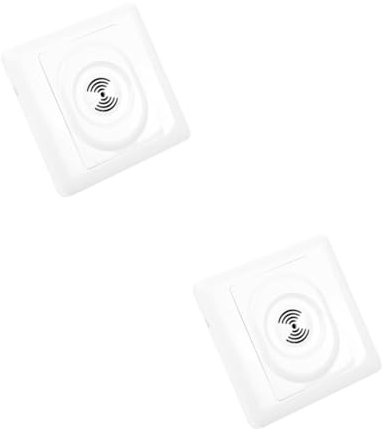 Tofficu 2 Stück Ton- und Lichtschalter Bewegung LED smart lichtschalter Smart Sensor Light Sprachsteuerungslicht für Licht Für Lampe intelligentes Licht STK Weiß