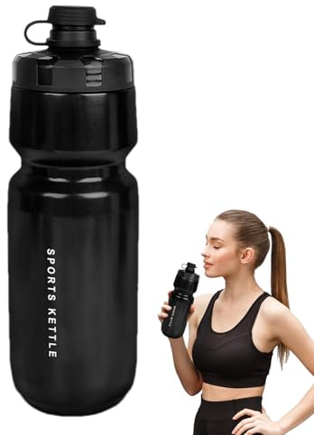 Cycling Water Bottle – 720ml Squeeze Water Bottles Bikes | Leak-Proof High Capacity Botle | Portable Bicycle Bottle Ideal For Cycling, Outdoor Sports, Gym, Travel, Hiking,Daily Hydration