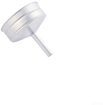 Honseadek Aluminium 3 6 9 12 Tassen Trichter Topf Espresso Kaffeemaschine 1 Filter Dual Moka als Ersatz (100 ml)