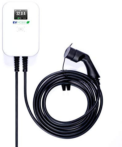Evmobe E20-W2274-ADJ-RFID Ladegerät, 7,4 kW + Lesegerät