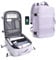 SZLX Großer Reiserucksack Damen, Handgepäck Rucksack,Wanderrucksack Wasserdichter Outdoor-Sportrucksack Lässiger Tagesrucksack Schultasche Fit 14 Zoll Laptop mit Schuhfach und Laptopfach,Blau