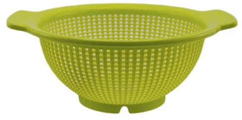 CABLEPELADO Escurridor Verduras plastico, Escurridor Pasta, Colador de Cocina, Colador de Drenaje, Escurridor de Cocina, Diámetro Superior 23 cm, Plástico, Libre de BPA, Apto Lavavajillas, Multicolor