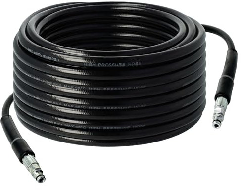 vhbw 30m High-Pressure Hose Compatible with Kärcher K 7 Compact Home, K 7 Compact Home *GB High-Pressure Cleaner - Iron Thread