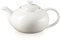 Le Creuset Stoneware Classic Teapot, 1.3 litres, Serves 3-4 cups, Meringue, 80702137160003
