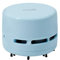 tenwin Tragbarer Mini-Desktop-Staubsauger, kabellos, batteriebetrieben, Tastatur, Laptop, Desktop-Reinigung, Home Office, Wagen, Blau