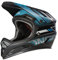 O'NEAL | Mountainbike-Helm | MTB Downhill | Nach Robustes ABS, Ventilationsöffnungen für Luftstrom & Kühlung, ABS Außenschale | Backflip Helmet Eclipse V.23 | Erwachsene | Grau Blau | XL