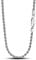 Dankadi Men 925 Sterling Silver 3mm Twist Rope Chain Necklace Women Diamond Cut Clasp Rope Box Chain 16 17 18 19 20 22 24 26 28 30 Chocker Jewelry Gifts, 18 Inch, Sterling Silver, No