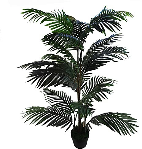 Leaf Large Artificial Tree, 140cm Areca Palm
