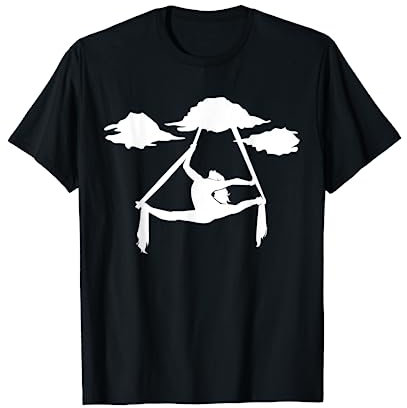 Aerial Silk Gifts T-Shirt, Aerial Yoga Outfit für Mädchen T-Shirt