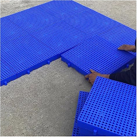 Pallette En Plastique, Emboîtable Palette D'expédition, Étagère À Tampons Étanche À L'humidité Pour Entrepôt Animal De Compagnie Supermarché Cuisine Entrepôt, Sûreté Stockage Plaquettes De Grille ( Si