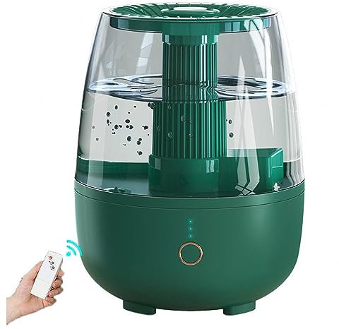 6.8L Humidificador De Aire, Difusor De Aceite Esencial Humidificador Aire, Auto Apagado Humificador Para Plantas, Para BebéS Y Plantas,Green