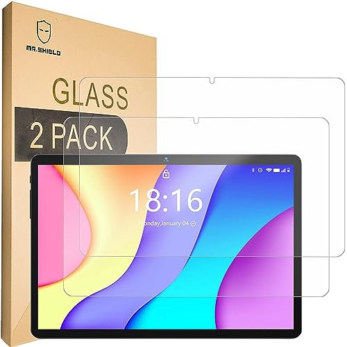 Mr.Shield Schutzfolie Kompatibel mit Bmax MaxPad I9 Plus [2 Stück] Schutzglas Schutzglasfolie 9H Härte, HD Klare Displayschutzfolie