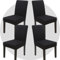 YUMYDG Stuhlhussen Stretch 4er Set Hussen für Stuhl Drucken Stuhlbezug Elastisch Abnehmbarer Waschbarer Universal Chair Cover für Büro Esszimmer Küche Hotel Bankett Hochzeit Party Deko
