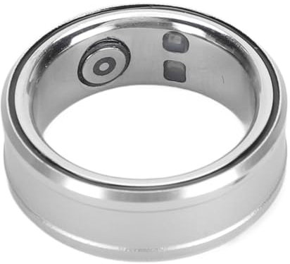 Anneau de santé Intelligent, Smart Ring Health Tracker BT 5.1 NFC, Surveillance de la Température Corporelle du Sommeil, Compteur de Pas IP68, Suivi de la qualité du Sommeil pour