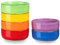 vancasso BONITA Schüssel Müslischalen/Salatschalen 6er Set 720ml, Keramik schüsseln, Salatschüsseln, Suppenschalen, Müslischüsseln, Mikrowellen spülmaschinen und ofenfest, Bunte