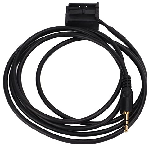 Spina Cavo Audio Ausiliario per Opel Agila CD30 CDC 40 Opera DVD 90 CD70 3,5 Mm, Installazione Semplice, Materiale Durevole, Collegamento con Dispositivo da 3,5 Mm per la