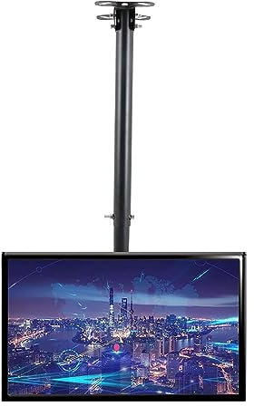 soporte esquinero de pared para tv, Soporte de montaje en pared for TV, soporte de techo for TV giratorio e inclinable de 15°, se adapta a la mayoría de televisores de pantalla plana LCD de 14 a 32 pu