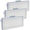 Suitable for Miele Vacuum Cleaner Filters With 3 Washable Replacement Filters, Compatible With SF-HA50/S4/S5/S6/S8/S400/S500/S600/3800/C1/C2/C3 Series