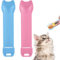 2 cucharas para golosinas para gatos, Linda Tira Para Gatos Con Forma De Gato, Cuchara Alimentadora De Tiras Para Gatos, comedero para apretar en tiras para gatos