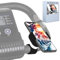 Support Telephone Velo Appartement Home Trainer Tapis de Course Universel Convient aux Smartphones jusqu'a 7,6 Noir