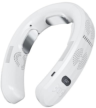 ZEPFJHE Neck Heater Fan Hanging Fans Portable Rechargeable Fan Leafless Hanging Fans for Outdoor Sports