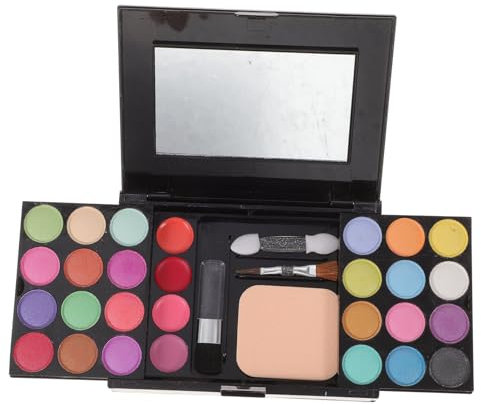 KAILIKETIY Lidschatten Farbset Kosmetik-set Mit Lidschatten Lipgloss Lipliner Und Kompaktpuder Make-up-set