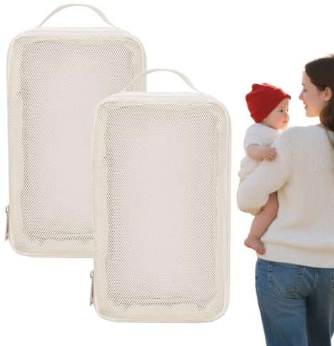 Generisch Diaper Storage Bag, Nursery Bag Organizer Pocket, Lightweight Waterproof Travel Case, Convenient Baby Accessories for Lovers, Family, and Daily Life Outings, 9.84x5.91x1.57 Inches