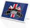 1 x Leeds Square Magnet - England UK GB Flag City Travel Holiday Fridge Magnetic Travel Souvenir Holiday Family Friend Women Men #83144