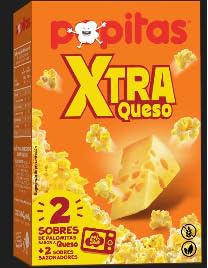 Käse Popcorn 3er Pack – 3 × 2×80 g – Intensiver Käsegeschmack, knuspriger Maissnack