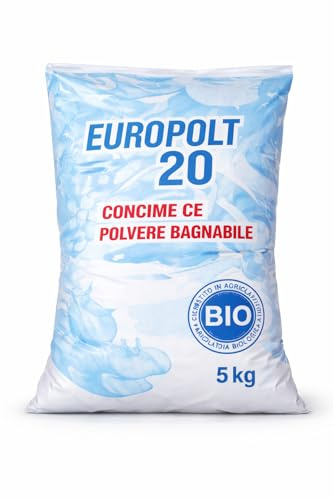 Ossian Europolt POLTI 20 – Poltiglia Rame 20% con Boro - Poltiglia Bordolese Effetto Fungicida - Concime per Vite, Olivo, Orto e Frutteto - Contro Oidio Peronospora (5 KG)