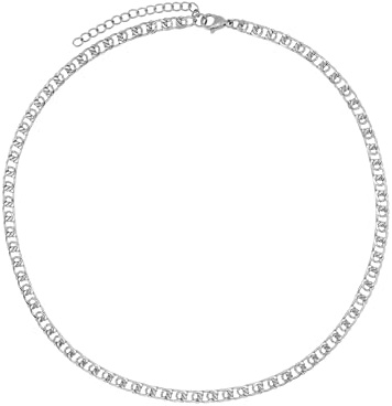 Heideman Ankerkette Herren Ravi Edelstahl 40+5cm | Zeitloses Kettendesign zum Kombinieren, hautfreundlich und langlebig, als Geschenk für Partner