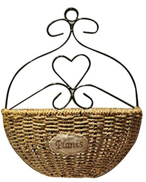 OUNONA H?ngek?rbe f¨¹r Pflanzen Halter Wall Mount Container Indoor oder Outdoor f¨¹r Blumen