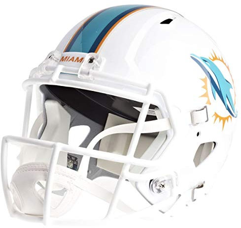 Riddell Speed Replica Football Helm - NFL Miami Dolphins