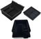 [3 Pack]Center Console Organizer Tray for Tesla Model 3 2021-2023 Model Y 2021-2024,Flocked Console Storage Box Container for Tesla Model 3 Y Accessorie,Armrest Hidden Cubby Drawer for Cash,Glass