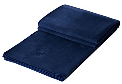 Manduka Equa Yoga Mat Towel (200, Midnight)