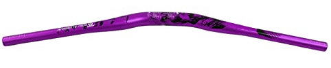 Alomejor 31,8 mm Mountainbike-Lenker, Aluminiumlegierung Mountainbike Fahrrad Lenker extra lang 720 mm Lila