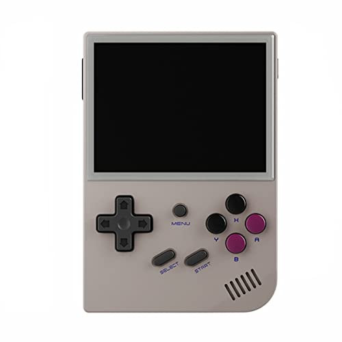 NITEBEAM ANBERNIC RG35XX Consola de Juegos portátil Retro, Tarjeta 64G, 5400+ Juegos,Gris