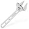FIRSTINFO F36108-8 New Light Weight Adjustable Wrench 1-1/4 inch (32mm) Jaw Capacity, Chrome Vanadium