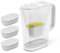 Kärcher Filterkanne WFP 12 + 3 Filter, Behälterinhalt: 2,4 Liter, BPA frei, 3-in-1 Active Soft Bag Filter, Filterkapazität: 100 Liter, Manuelle Filterwechselanzeige, Weiss