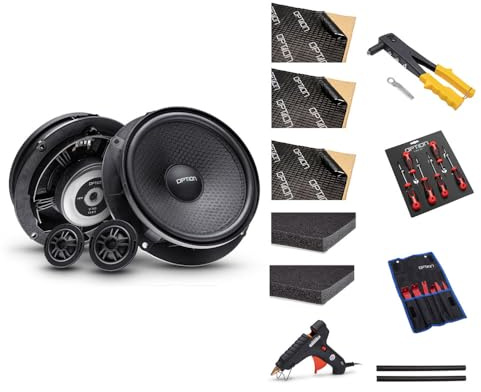 Option Lautsprecher kompatibel mit Skoda Octavia III (Typ 5E) - 100% Plug & Play Front-Lautsprecher System 165mm 2-Wege Kompo