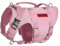 OneTigris Hundegeschirr, X Destroyer Taktisches Einstellbar Antizuggeschirr Ausbruchsicheres Geschirr mit 3 Griffe 2 Metallschnallen Sicherheitsgeschirr (Rosa S)
