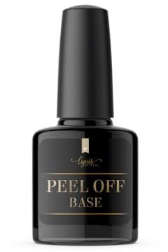 Peel Off Base Coat UV Gel für Nägel · Abziehbarer Lack als Clear Peel Off · 7,3ml zum Ablösen von Modellagen mit Pinsel dünnviskos · Lynis-Nailshop.de