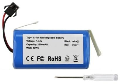 Batterie Li-ION De Remplacement 14,4 V, Compatible avec OKP, Compatible À Vie, for Aspirateur Robot K2, K3P, K4, K5, K7, CMICR18650F8M7-4S1P