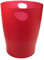Exacompta 45324D ECOBIN 8er Pack Papierkörbe 15 Liter mit Griffen. Eleganter und robuster Papierkorb und Mülleimer im modernen Design karminrot