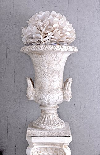 Antik Amphore Barock Pflanzengefäss Pokal Schloss Vase Gartengefäss Gartenvase Palazzo Exclusiv