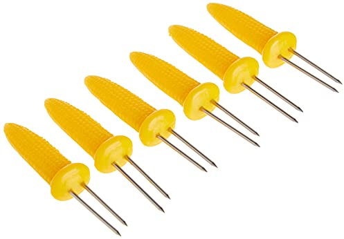 Metaltex Corn Holder, Multi-Colour, 6-Piece