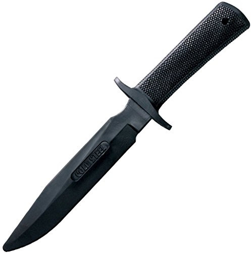 Cold Steel Trainingsmesser, stabile Gummiausführung,, schwarz - schwarz