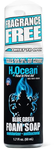 H2OCEAN - Blue Green Foam Soap