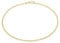 CARISSIMA Damen 9k (375) Gelbgold Diamantschliff 2mm 30 PG Twist Panzerkette-Armband 18cm/7zoll 1.23.0471